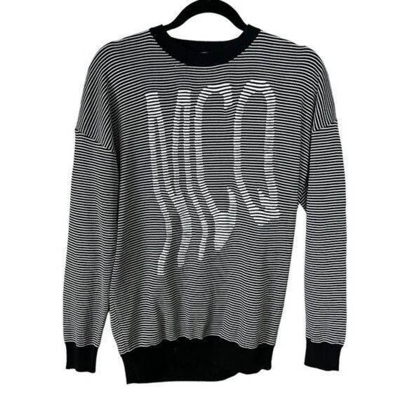 MCQ by Alexander McQueen Striped Sweater oversized XS - Picture 2 of 15